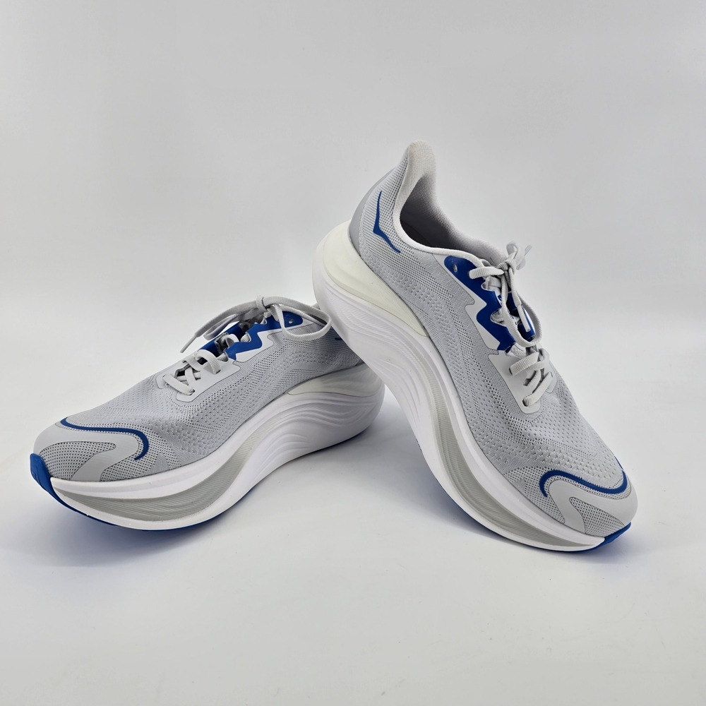 Hoka Skyward X Running Shoes Mens Carbon Fiber Plate Grey Blue 10 1147911-CRYS